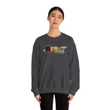 Retro Cat Country 102.9 KCTR Unisex Heavy Blend™ Crewneck Sweatshirt