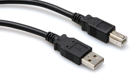 Hosa High Speed Usb Cable Type a to Type B 3 Ft - Hosa High Speed USB Cable Type A to Type B 3 Feet (Black)