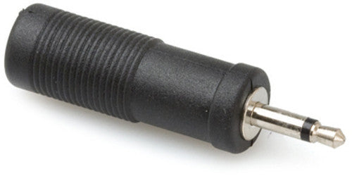 Hosa Adaptor 1/4 in Ts to 3.5 Mm Ts - Hosa GMP-113 Adaptor 1/4 in TS to 3.5 MM TS