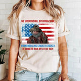 I'm Your Huckleberry Western 250th USA Anniversary Graphic Tee