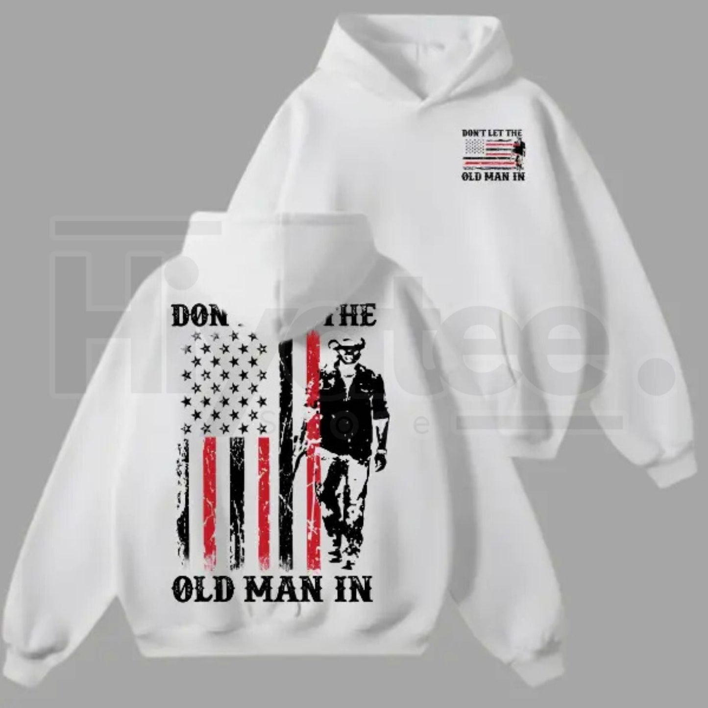 Don't Let the Old Man In Tribute Hoodie – Retro Country Music