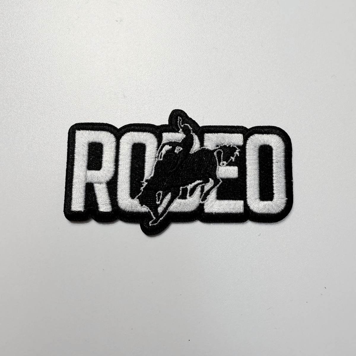 3.5" RODEO - Embroidered Hat Patch