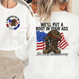 It's the American Way Patriotic Country 4th of July Graphic Tee