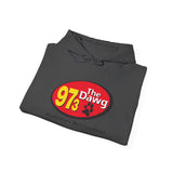 97.3 The Dawg Unisex Heavy Blend™ Hooded Sweatshirt