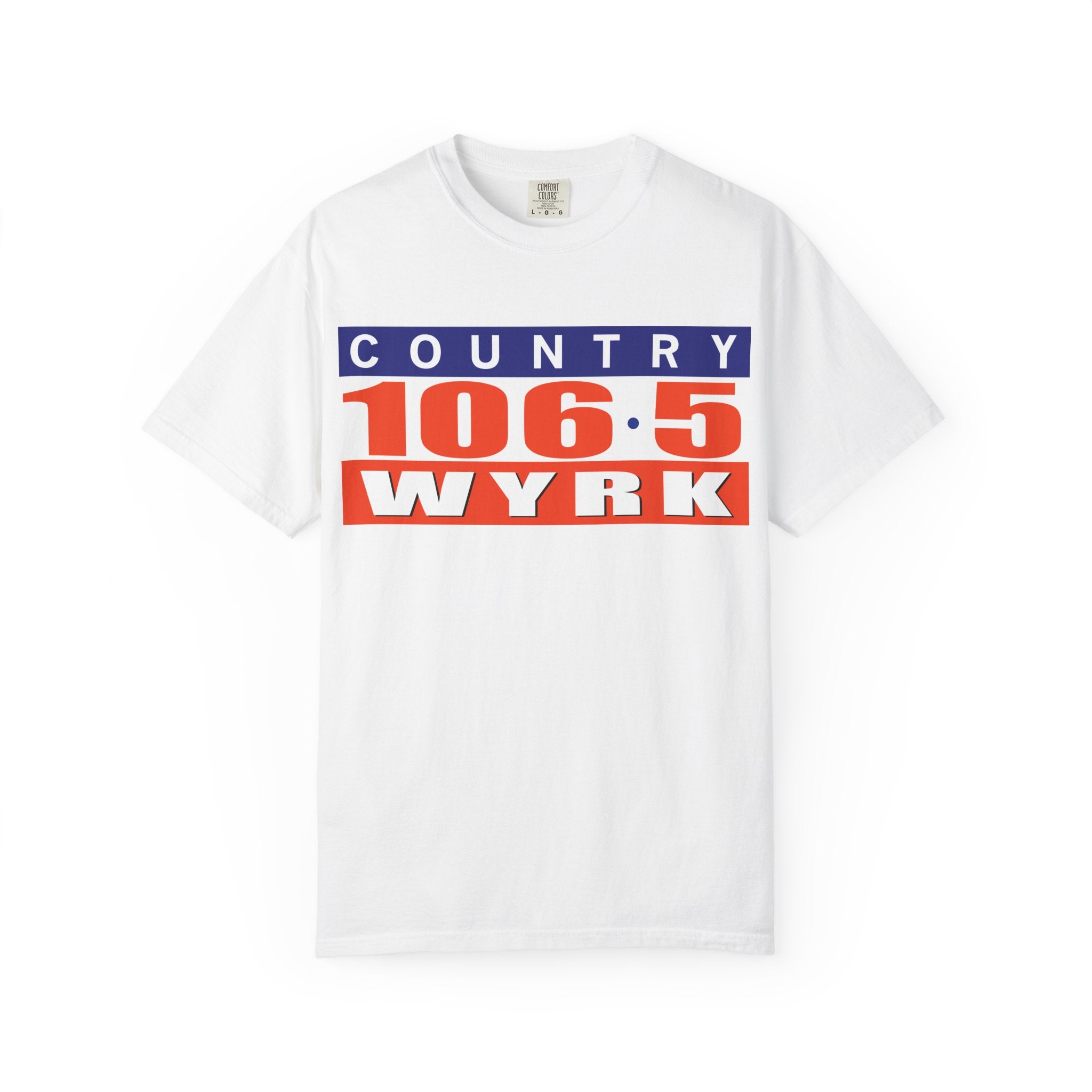 Country 106.5 WYRK Unisex Garment-Dyed T-shirt