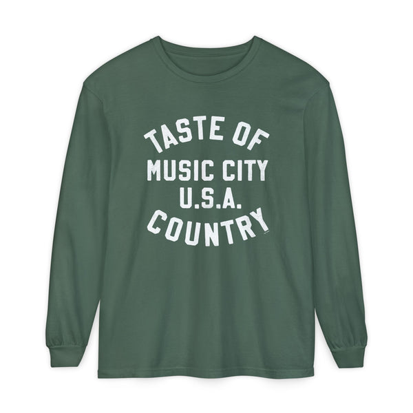 Taste of Music City, U.S.A. Long Sleeve T-Shirt