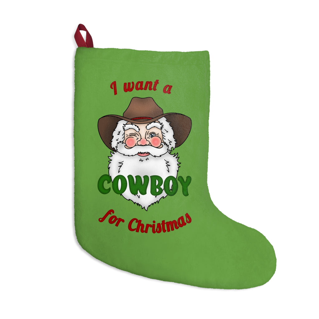 Cowboy Christmas Stocking