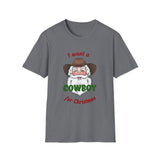 Cowboy Christmas T-Shirt