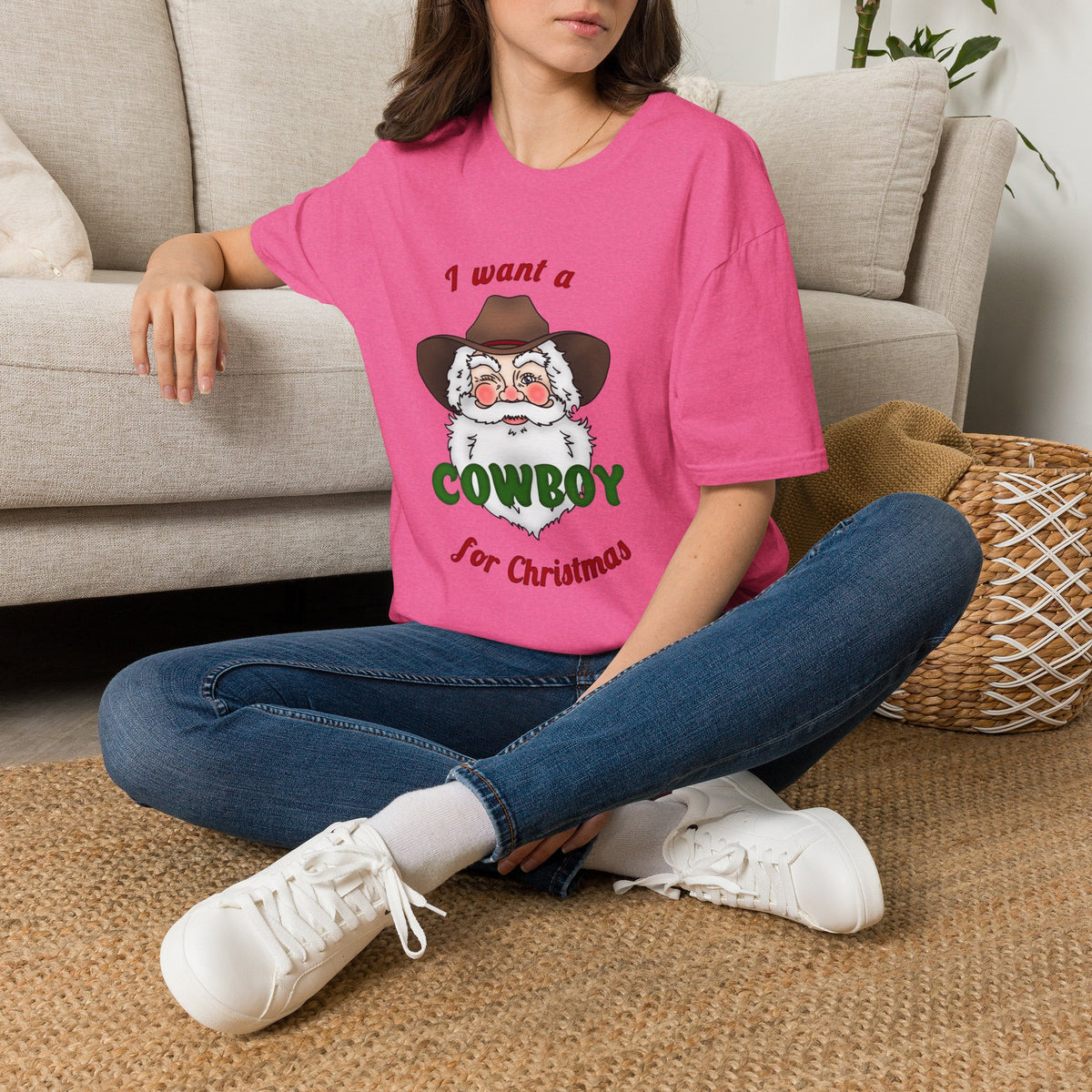 Cowboy Christmas T-Shirt