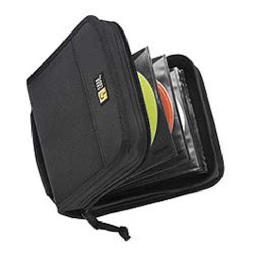 Case Logic Cdw32 CD Wallet 32 Discs Nylon Black - Case Logic CDW-32 CD Wallet-Holds 32 Discs or 16 With Notes -  Nylon (Black)