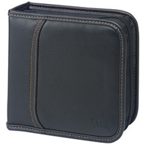 Case Logic Ksw32 Koskin CD Wallet 32 Discs Black - Case Logic KSW-32 Koskin CD Wallet-Holds 32 Discs - Notes - Faux Leather (Black)