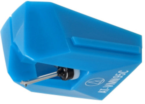 Audio Technica at-Vmn95C Replacment Styus Blue - Audio Technica AT-VMN95C Conical Stylus for use with Cartridge AT-VM95C (Blue)