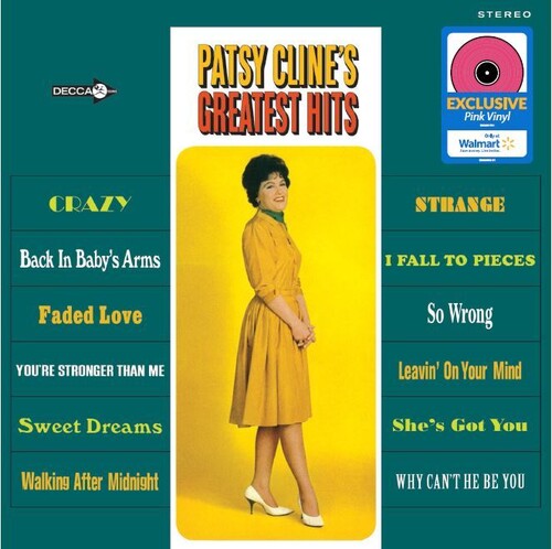 Patsy Cline - 12 Greatest Hits (Indie Exclusive)  [Pink LP]