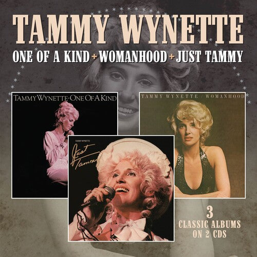 Tammy Wynette - One Of A Kind / Womanhood / Just Tammy