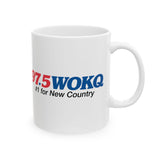97.5 WOKQ Ceramic Mug, (11oz, 15oz)
