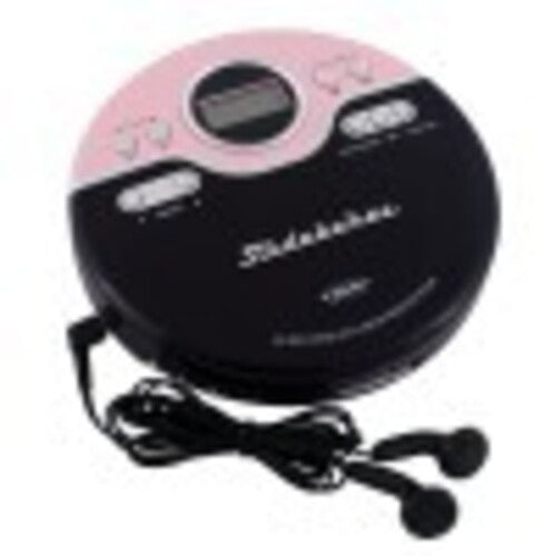 Studebaker Sb3703Pb Joggable Personal CD Fm Pk/Blk - Studebaker SB3703PB Joggable Personal CD Player - FM - Bass Boost (Pink/Black)