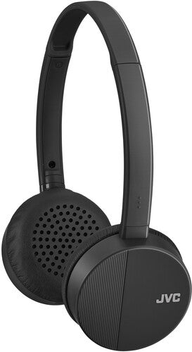 Jvc Has23Wb Flats Bt Headphones Mic Remote Black - JVC HAS23WB Flats Bluetooth Headphones Fold Flat Design - Mic & Remote (Black)