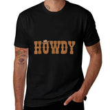 Howdy Rodeo Western Country Southern T-Shirt – 180GSM Cotton