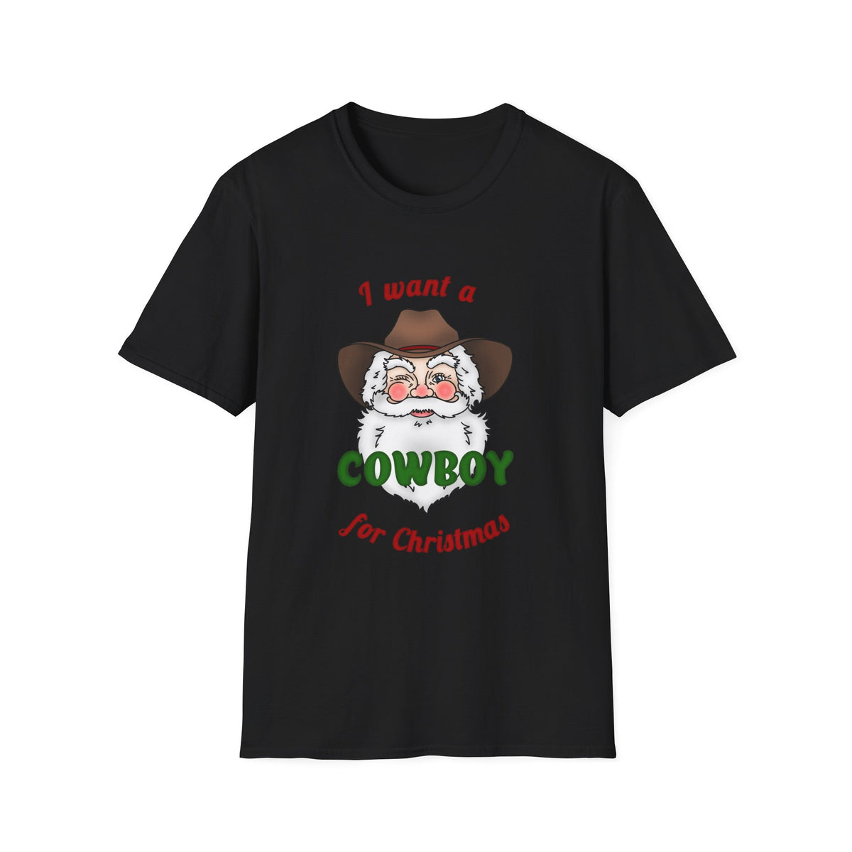 Cowboy Christmas T-Shirt