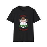 Cowboy Christmas T-Shirt