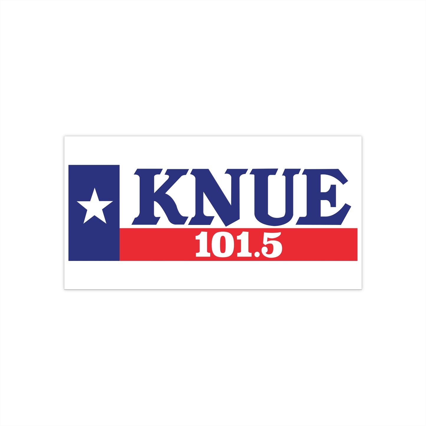 101.5 KNUE Bumper Stickers