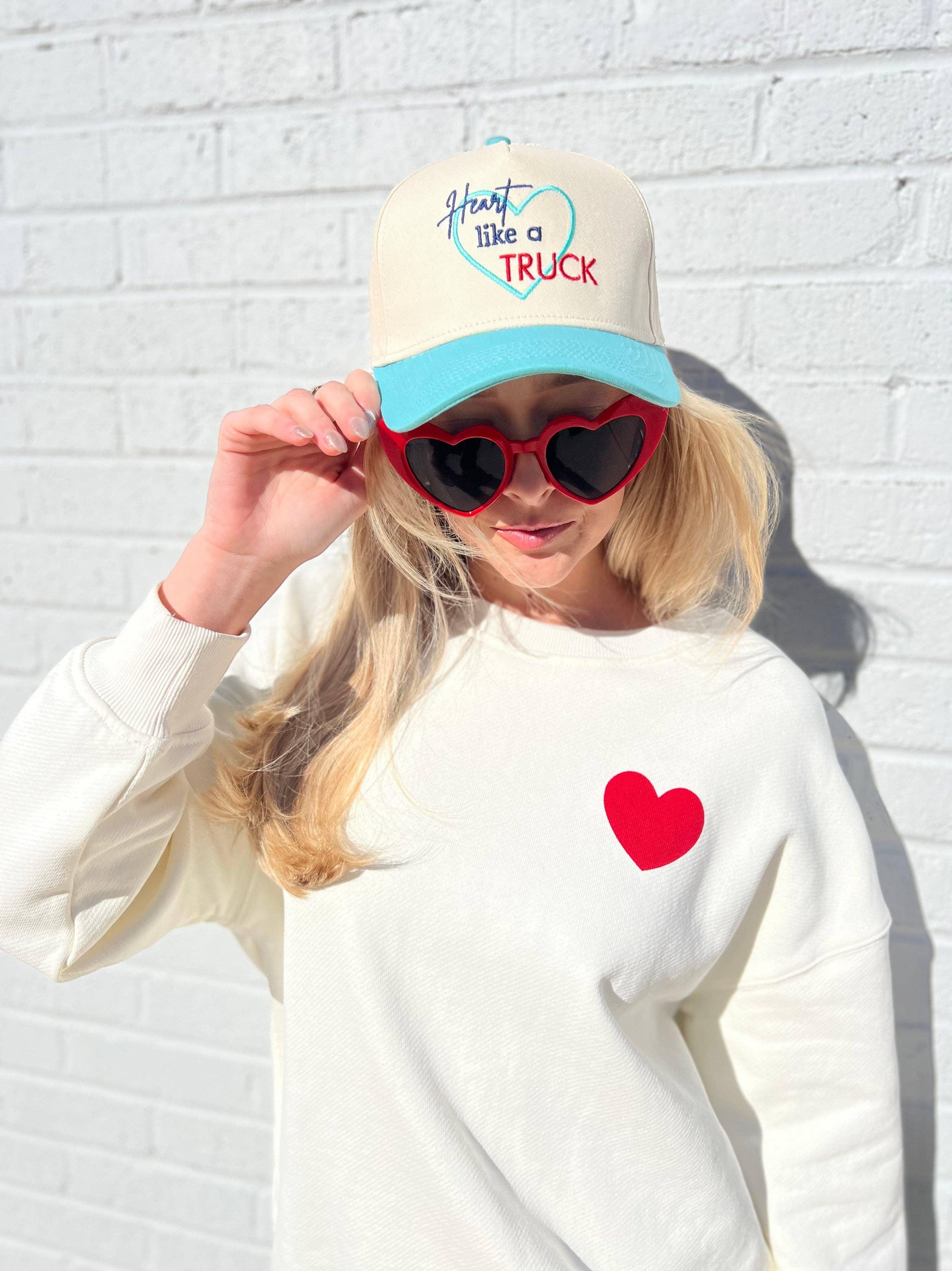Heart Like a Truck Two-Tone Vintage Trucker Hat – Country Girl