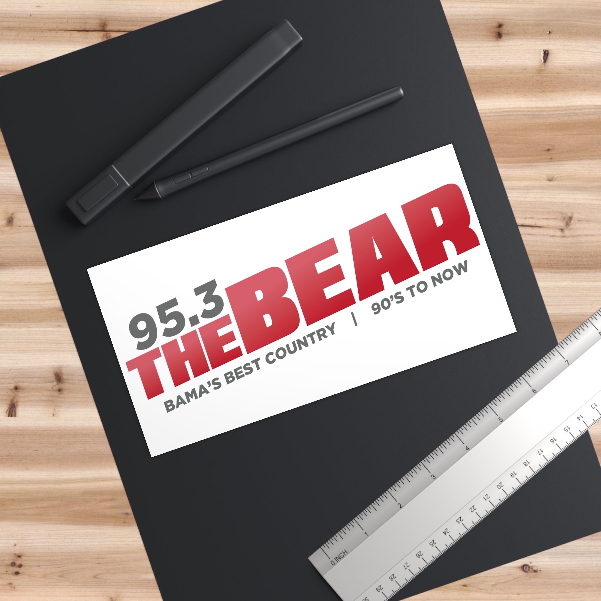 WFFN 95.3 The Bear Bumper Stickers