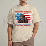 I'm Your Huckleberry Western 250th USA Anniversary Graphic Tee
