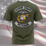 American Veteran Patriotic T-Shirt – Military Tribute Graphic Tee