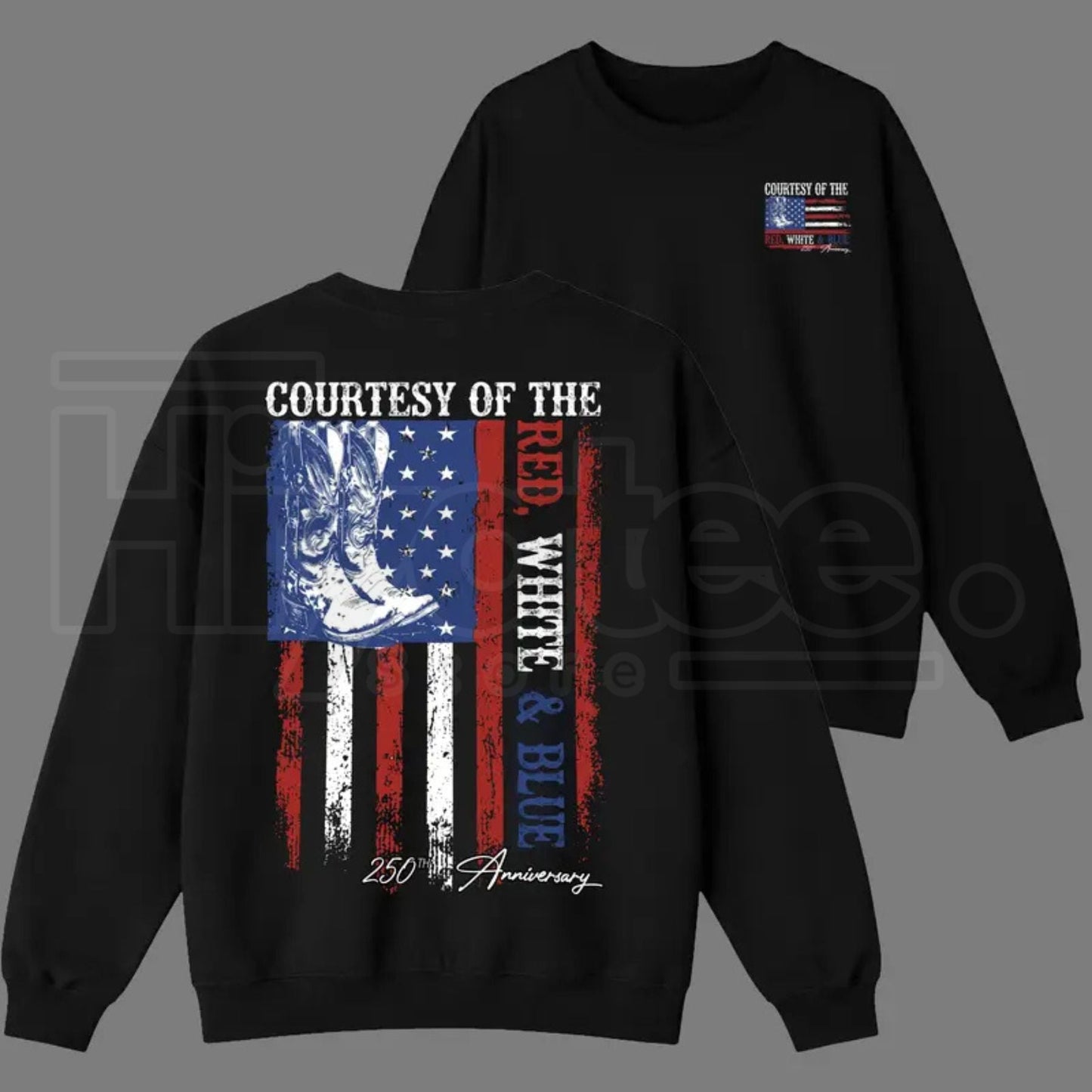 Courtesy of Red White & Blue 250th Anniversary Patriotic Tee