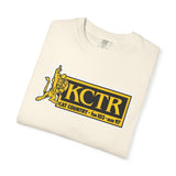 Retro Cat Country 102.9 KCTR Unisex Garment-Dyed T-shirt