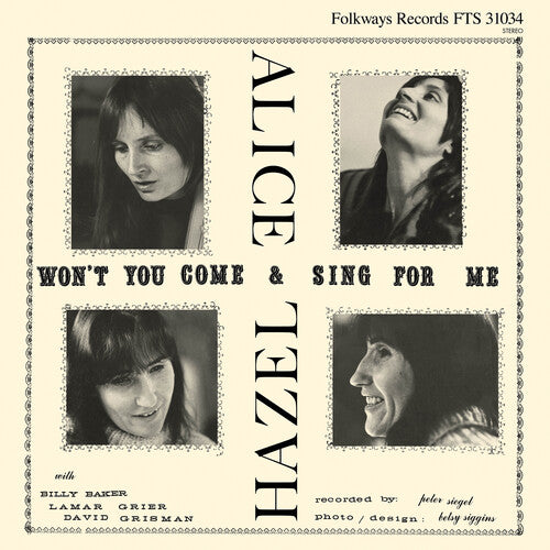 Dickens, Hazel / Gerrard, Alice - Won't You Come and Sing For Me?
