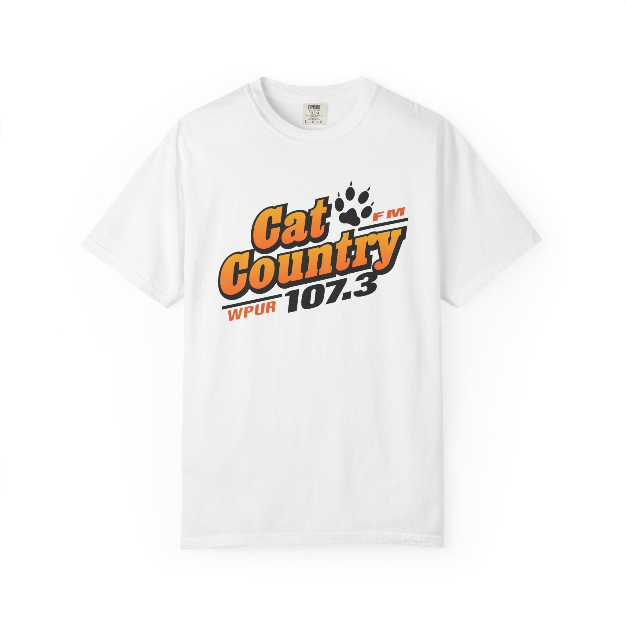Cat Country 107.3 Unisex Garment-Dyed T-shirt