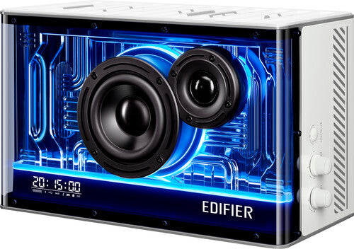 Edifer Qd35 Tabletop Bluetooth Speaker 35W White - Edifier QD35 Bluetooth Tabletop Speaker 35 Watts High Res Audio (White)