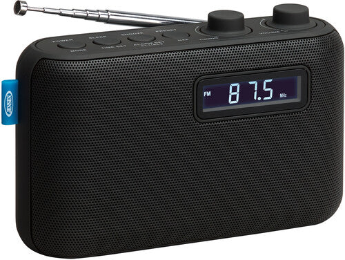 Jensen Sr50 Am/Fm Digital Radio Alarm Dual Blk - Jensen SR-50 Portable AM/FM Digital Radio with Dual Alarm (Black)