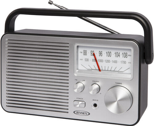 Jensen Mr750Bk Personal Am/Fm Radio Black - Jensen MR-750BK Personal Portable AM/FM Radio (Black)