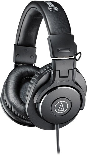 Audio Technica Ath-M30X Pro Monitor Headphones Blk - Audio Technica ATH-M30X Professional Studio Monitor Headphones - PRO Audio (Black)