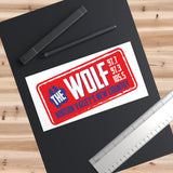 97.7/97.3 The Wolf Bumper Stickers