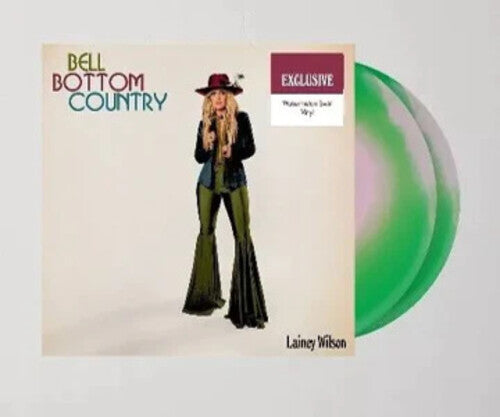 Lainey Wilson - Bell Bottom Country - Limited 'Watermelon Swirl' Colored Vinyl
