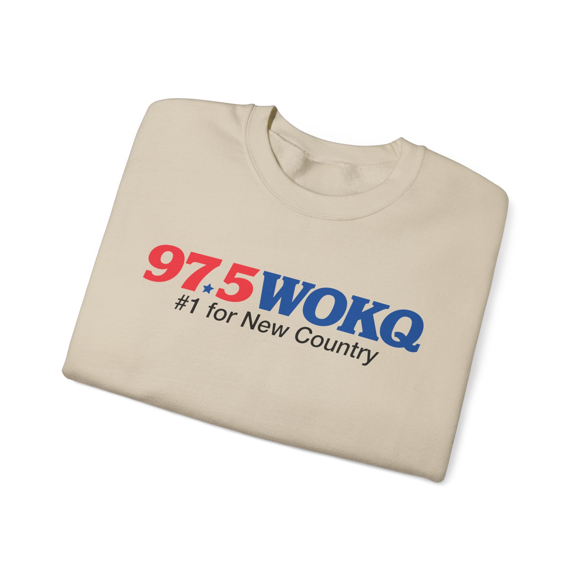 97.5 WOKQ Unisex Heavy Blend™ Crewneck Sweatshirt