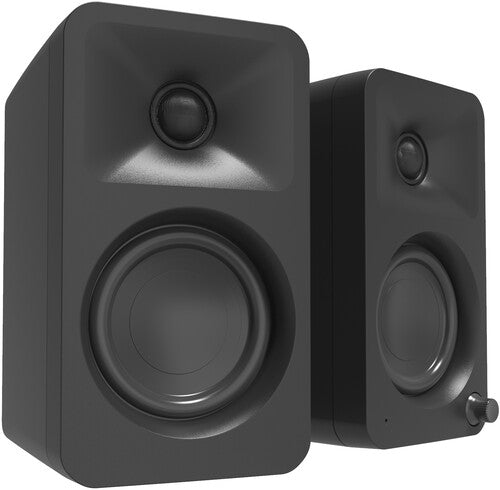Kanto Oramb Bt 5.0 Desktop Pwrd Speakers 100W Blk - Kanto ORAMB Bluetooth 5.0 Desktop Powered Speakers 100 Watt Pair (Black)