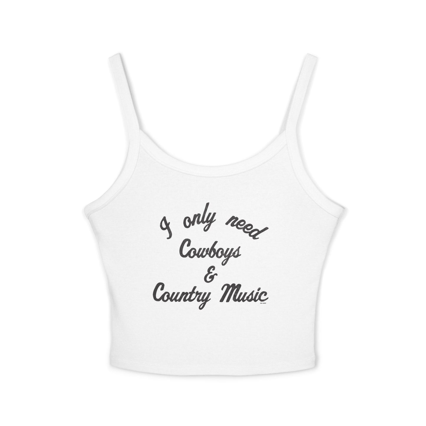 Cowboys & Country Spaghetti Strap Tank Top