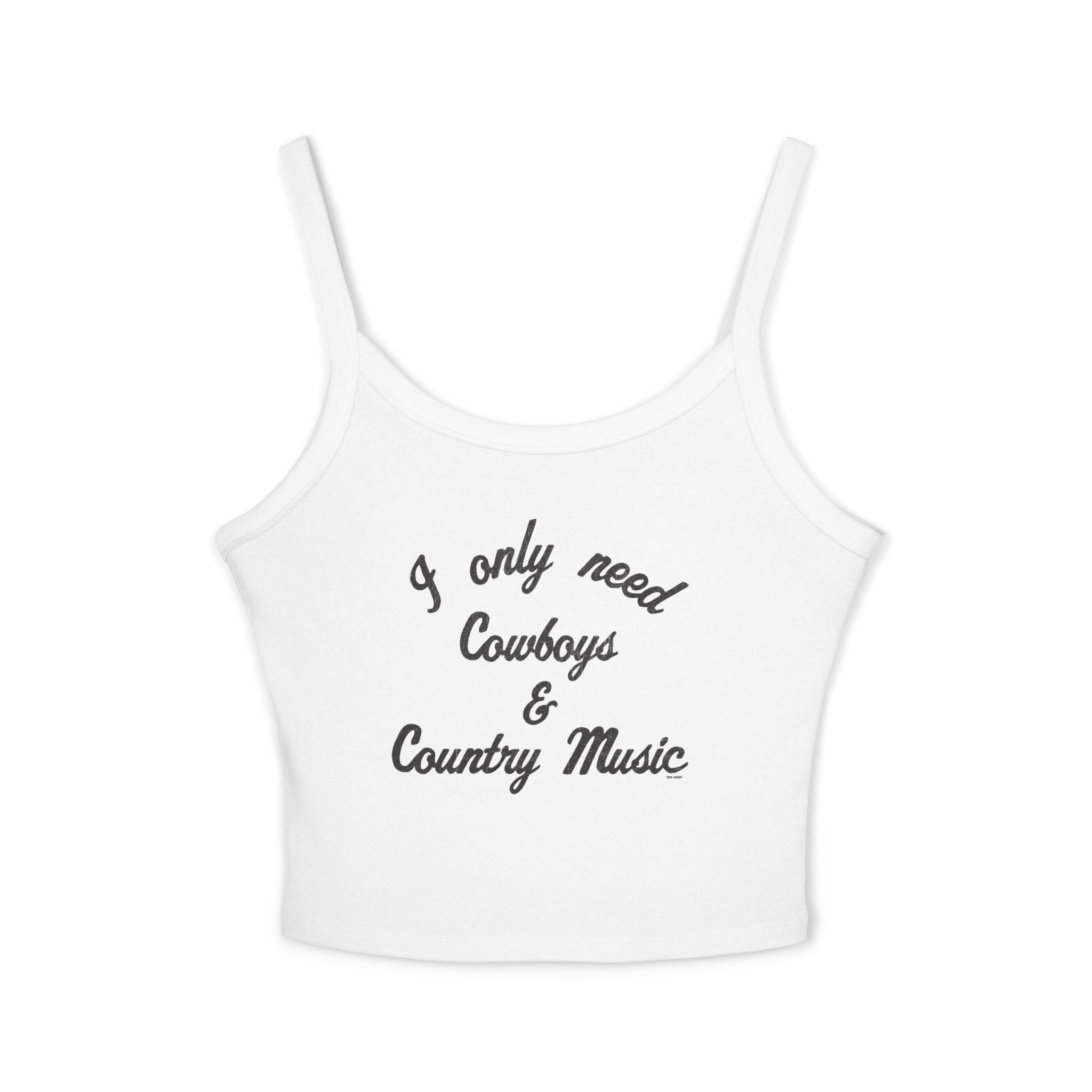 Cowboys & Country Spaghetti Strap Tank Top