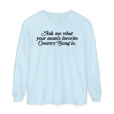 Favorite Country Song (Mom) Long Sleeve T-Shirt