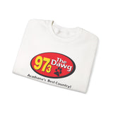 97.3 The Dawg Unisex Heavy Blend™ Crewneck Sweatshirt