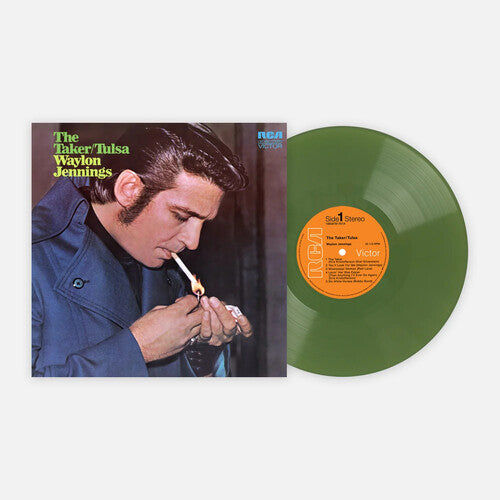 Waylon Jennings - Taker/Tulsa - 180-Gram Green Colored Vinyl