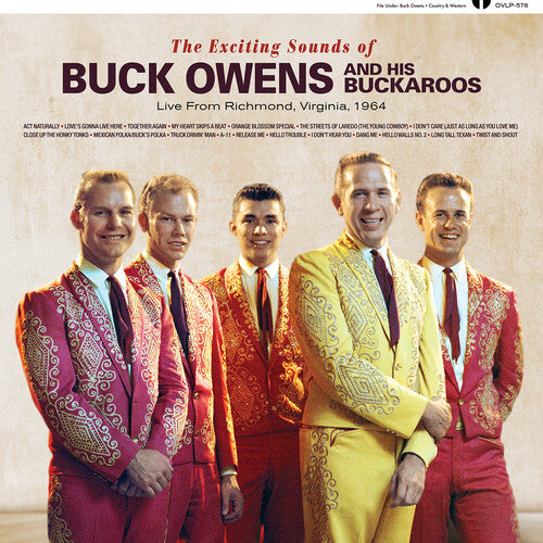 Buck & His Buckaroos Owens - The Exciting Sounds of Buck Owens And His Buckaroos Live From Richmond Virginia, 1964 (Strawberry Jam Colored Vinyl)