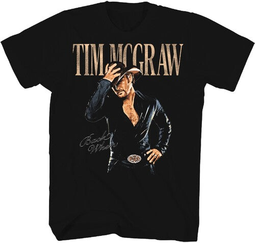 Tim McGraw - Back When T-Shirt - Black - Adult Shirt