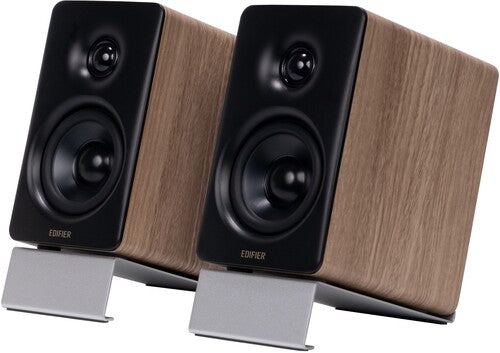 Edifier M60 Bt Compact Desktop 2.0 Speakers Oak - Edifier M60 Bluetooth Compact Desktop 2.0 Speakers- Hi Res - 66 Watts (Black)