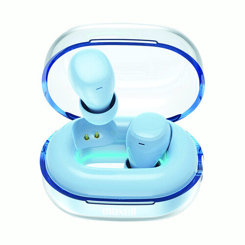 Maxell Ecodw Tune Out Bt Earbuds Tw Blue - Maxell ECO-DW Tune Out Bluetooth Earbuds True Wireless (Blue)